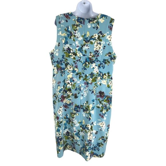 J. Jill Dress Women's Size 18 Sleeveless Floral Multicolored NWT‎ DR-1182 - Picture 4 of 12